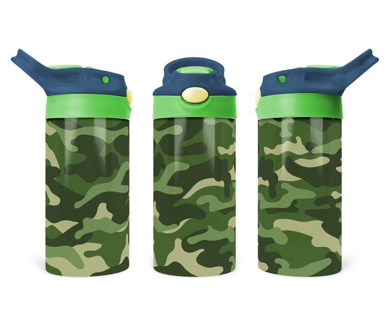 120z Camouflage Flip Top Tumbler