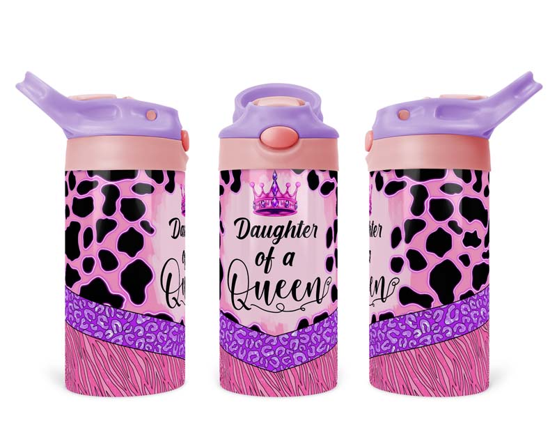 120z Daughter Of A Queen Flip Top Tumbler