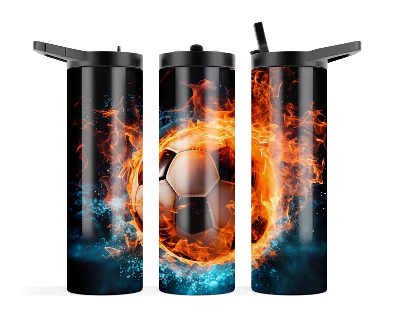 20z Dramatic Football Slurpy Tumbler