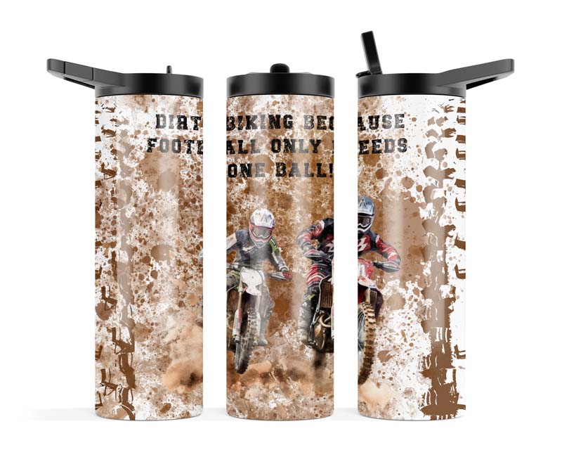 20z Motocross Slurpy Tumbler