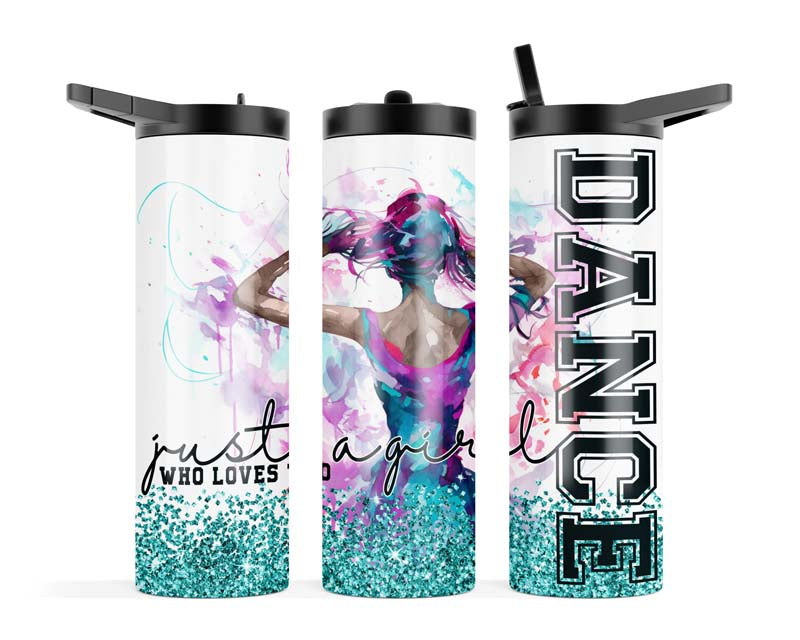 20z Just A Girl Who Loves To Dance Slurpy Tumbler