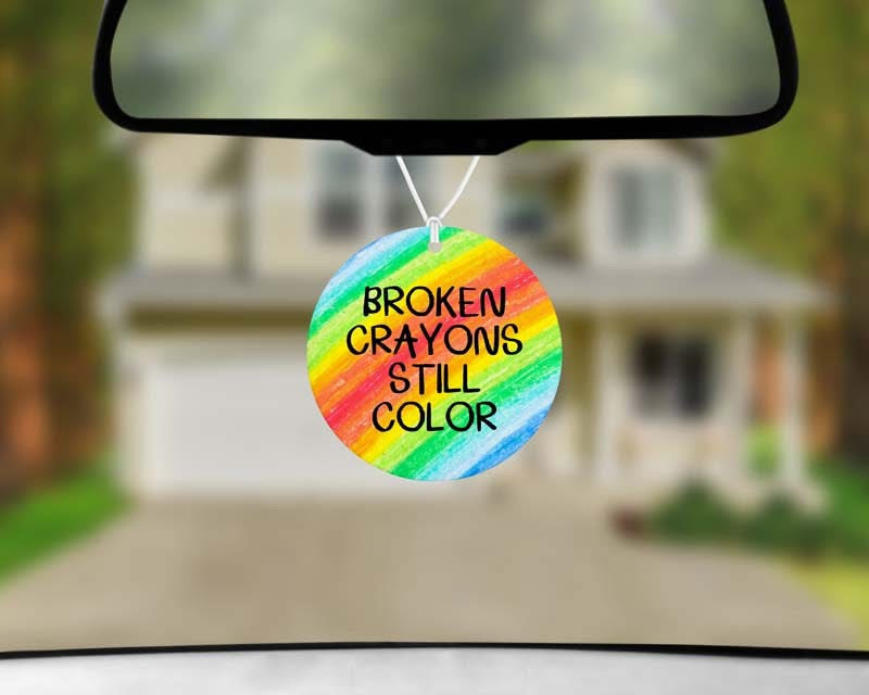 Broken Crayons Still Colour Unscented Air freshener