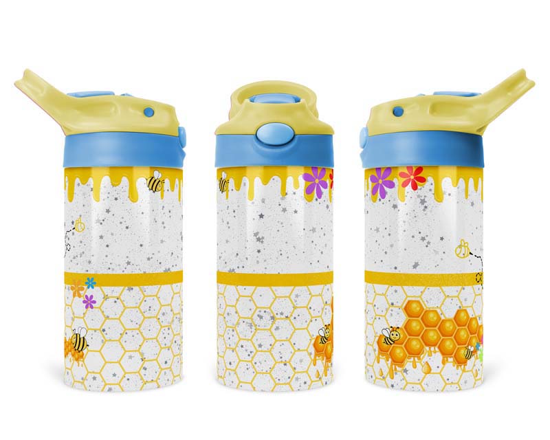 120z Honey Bees Flip Top Tumbler