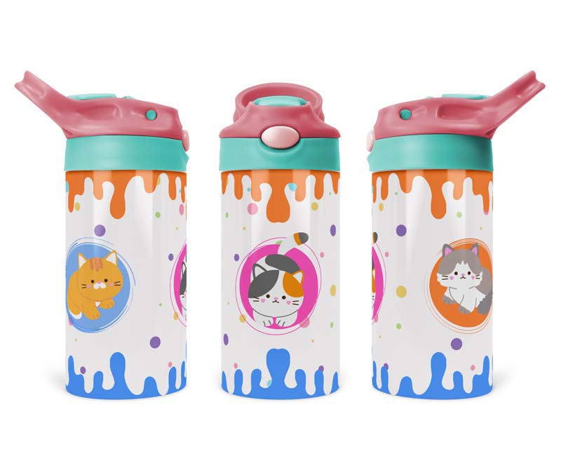120z Kitten Flip Top Tumbler