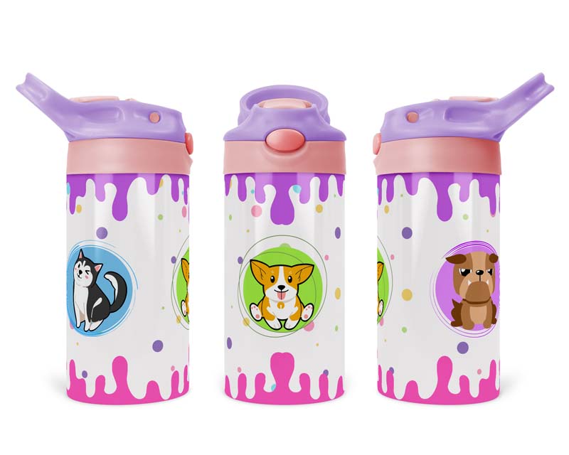 120z Puppy Flip Top Tumbler