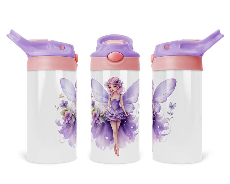 120z Purple Fairy Flip Top Tumbler