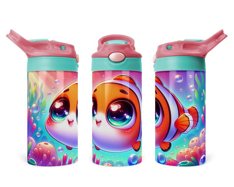 120z Clown Fish Flip Top Tumbler