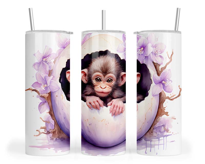 20z Monkey Skinny Tumbler