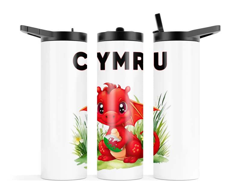 20z Cymru Slurpy Tumbler