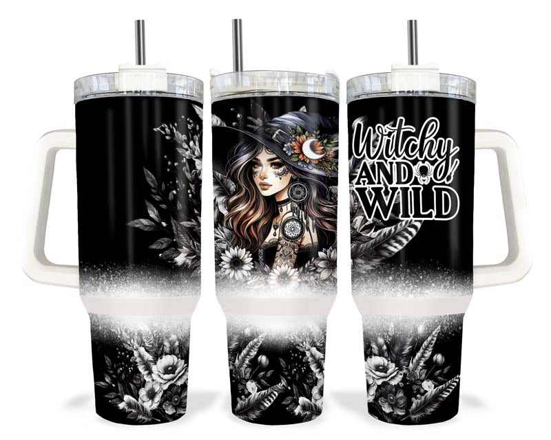 40z Witchy And Wild Quencher Tumbler