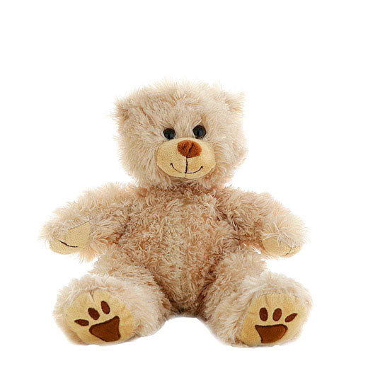 FURRY BROWN BEAR 16”