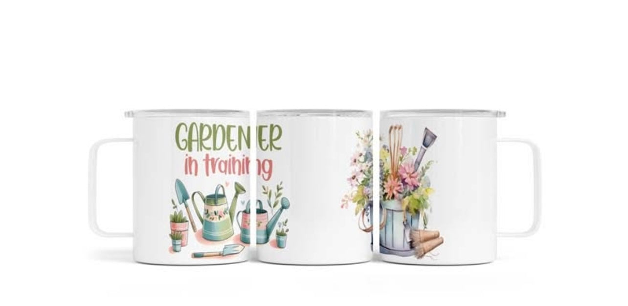 12oz Plant Lady Aluminium Mug